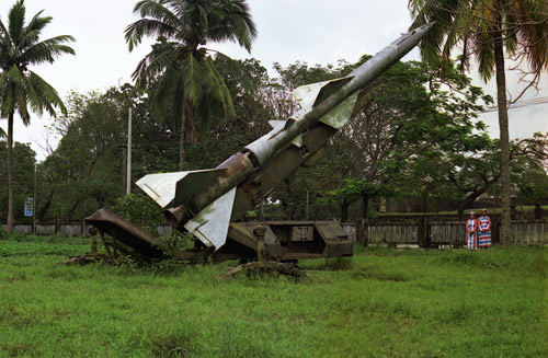 russian missile, Museum, Hue Vietnam