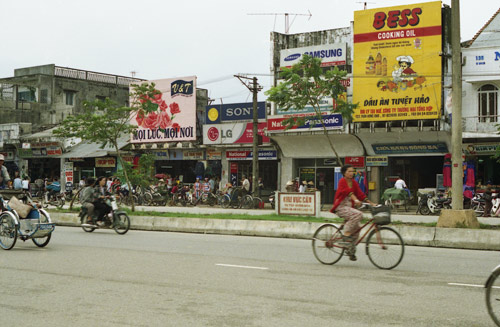streets Hue Vietnam